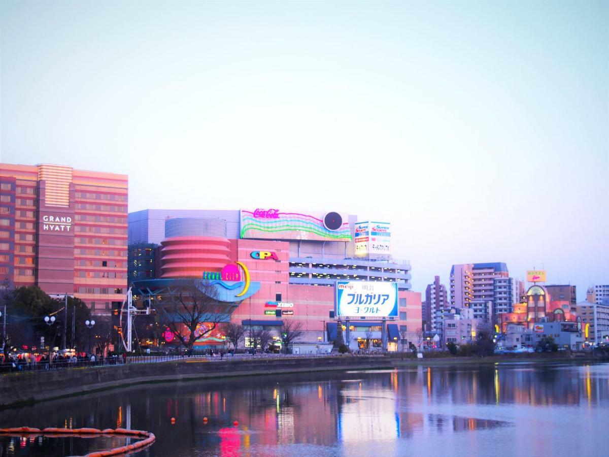 Axis Hakata Aparthotel Fukuoka  Exteriör bild