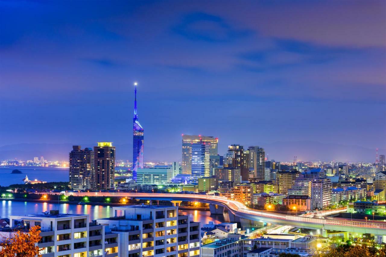 Axis Hakata Aparthotel Fukuoka  Exteriör bild